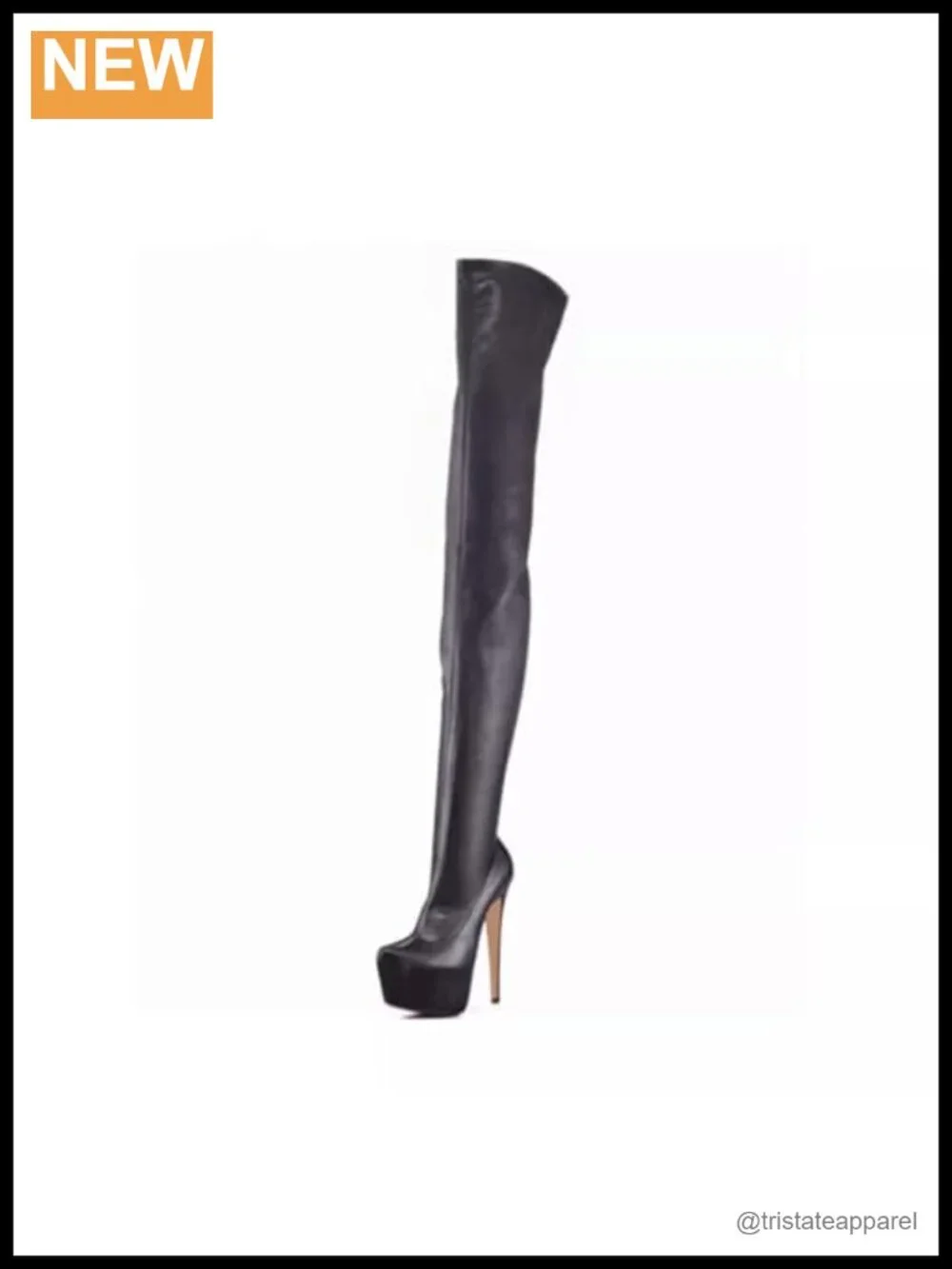 Over the Knee Boots Women Stiletto Heel Platform Suede Leopard Round Toe Zip